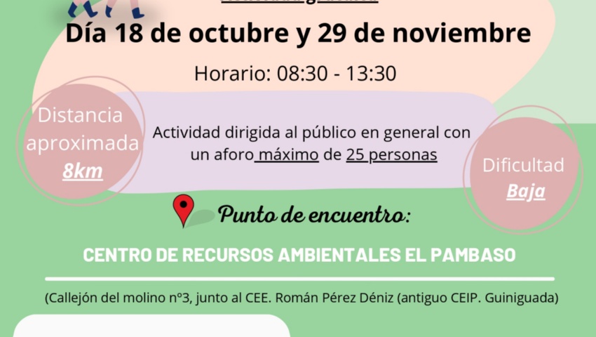 Ruta guiada por el Guiniguada
