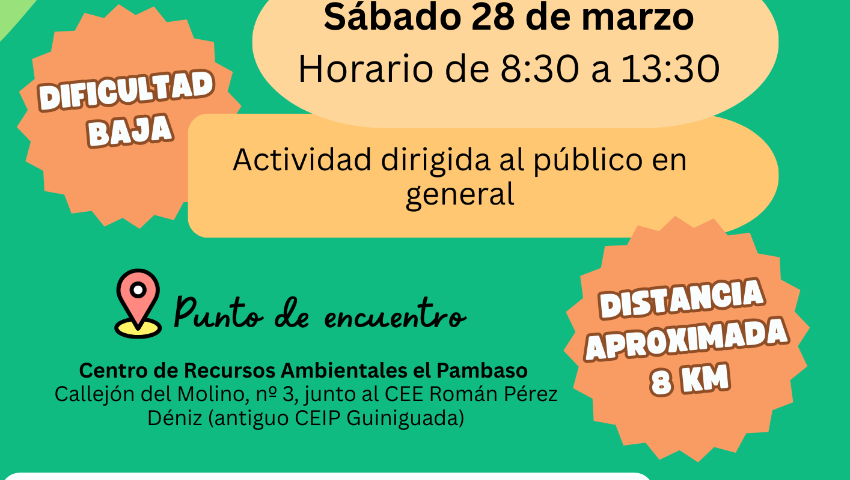 Caminata interpretada por el Guiniguada (aplazada)